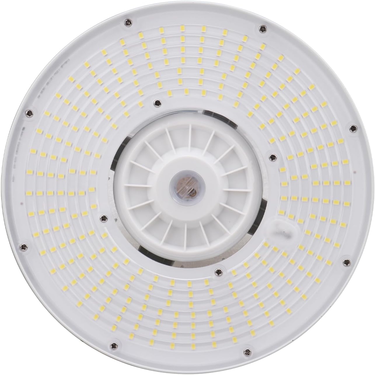 dephen Bombilla LED UFO de 120 W con extensor de base Mogul E39, luz de maíz de alta bahía de 5700 K compatible con sensor de movimiento, repuesto