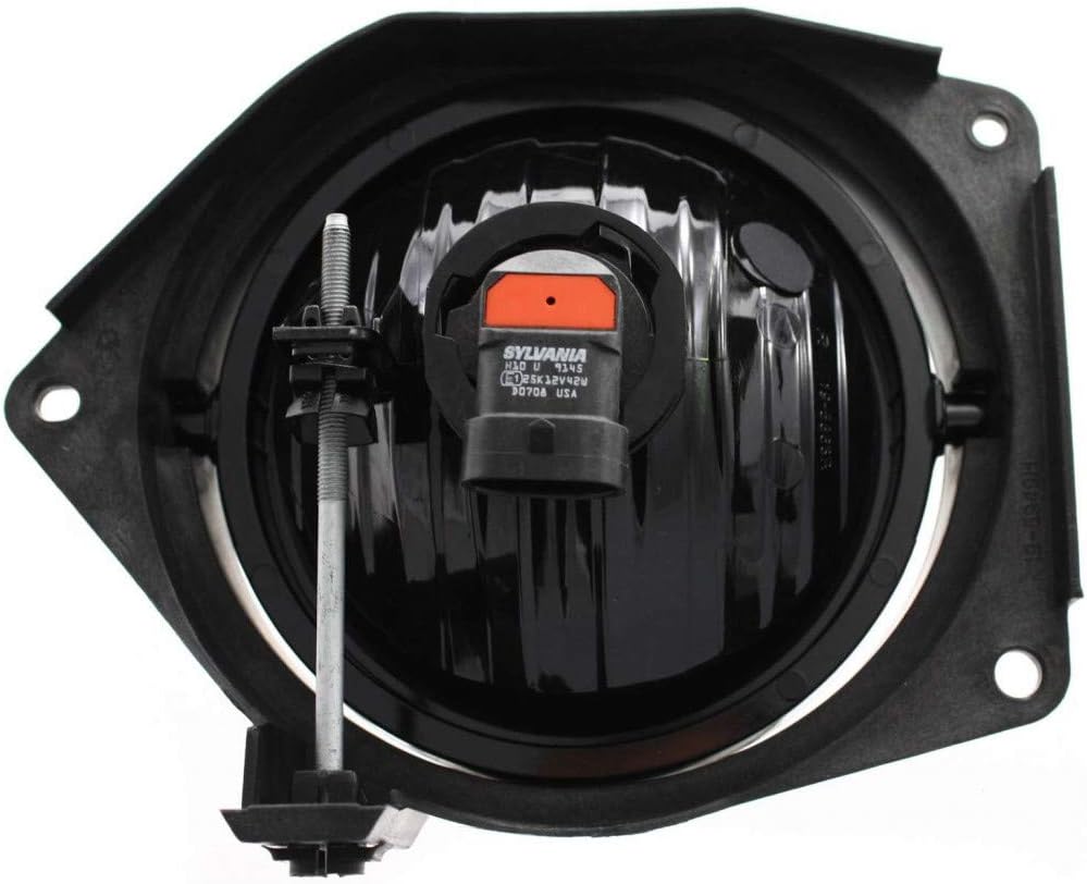 KarParts360 Para 2007 2008 2009 2010 Hummer H3 Conjunto de luz antiniebla par lado conductor y pasajero con bombillas para HU2592101 HU2593101