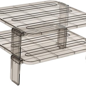 HOMSFOU Estante para refrigerador, suministros de cocina, gabinete, organizador, organizador de cocina, estante de almacenamiento, estantes de HOMSFOU Estante para refrigerador, suministros de cocina, gabinete, organizador, organizador de cocina, estante de almacenamiento, estantes de