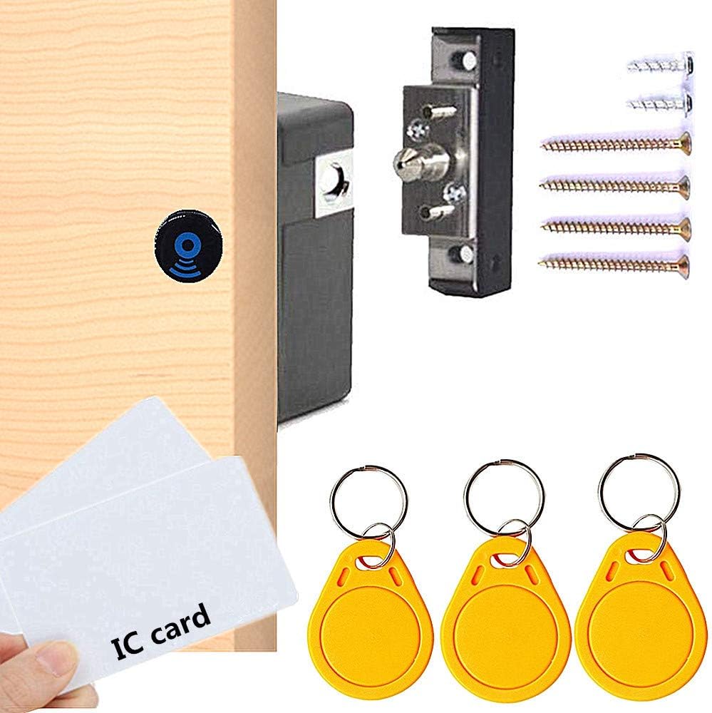 Cerradura electrónica del gabinete, función NFC compatible con RFID cerradura electrónica del gabinete, cerradura oculta de bricolaje, cerradura