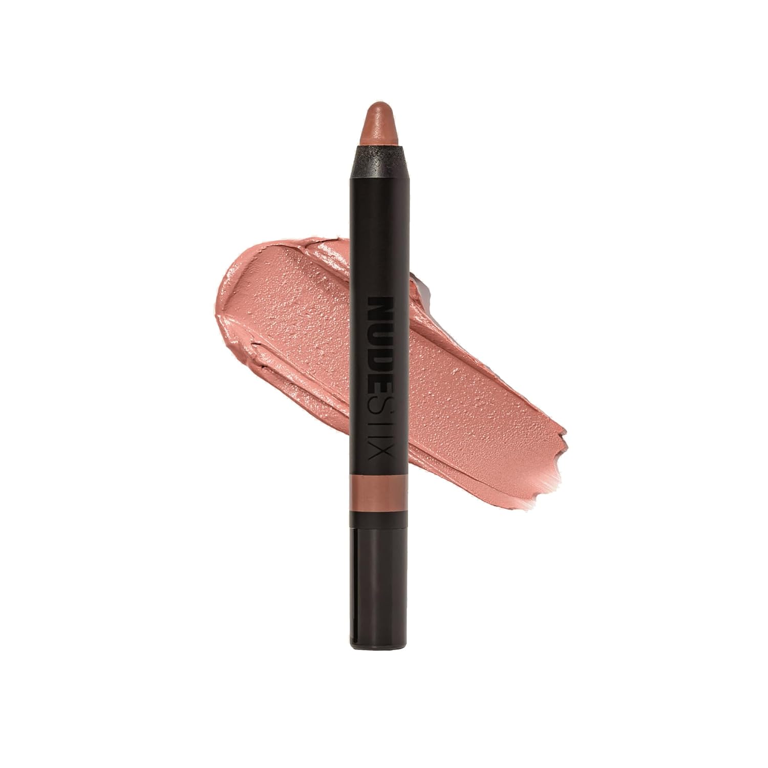 Nudestix Lápiz labial mate intenso + lápiz de mejillas, lápiz labial, delineador de labios + tinte rubor de mejillas, maquillaje multiusos para un