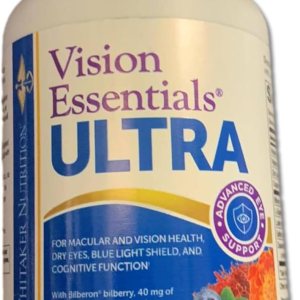 Dr. Whitaker’s Vision Essentials Ultra  Apoyo integral con una sola píldora diaria para la salud de la mácula y la retina, fatiga ocular, presión Dr. Whitaker’s Vision Essentials Ultra  Apoyo integral con una sola píldora diaria para la salud de la mácula y la retina, fatiga ocular, presión