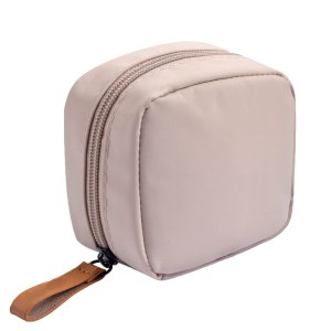 Hekyip Mini bolsa de cosméticos, bolsa de maquillaje de viaje, bolsa portátil impermeable para cosméticos para niñas y mujeres, mini (beige mini) Hekyip Mini bolsa de cosméticos, bolsa de maquillaje de viaje, bolsa portátil impermeable para cosméticos para niñas y mujeres, mini (beige mini)