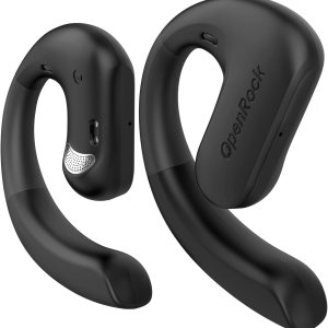 OpenRock S Auriculares de conducción de aire de oreja abierta, Bluetooth 5.3 inalámbricos sobre la oreja, tiempo de reproducción de 60 horas, graves OpenRock S Auriculares de conducción de aire de oreja abierta, Bluetooth 5.3 inalámbricos sobre la oreja, tiempo de reproducción de 60 horas, graves