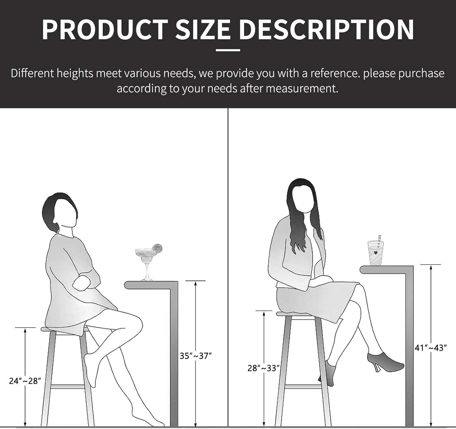 Furnimart Juego de 2 taburetes de bar redondos modernos de 30 pulgadas, taburete tapizado para silla de comedor con reposapiés dorado para isla de