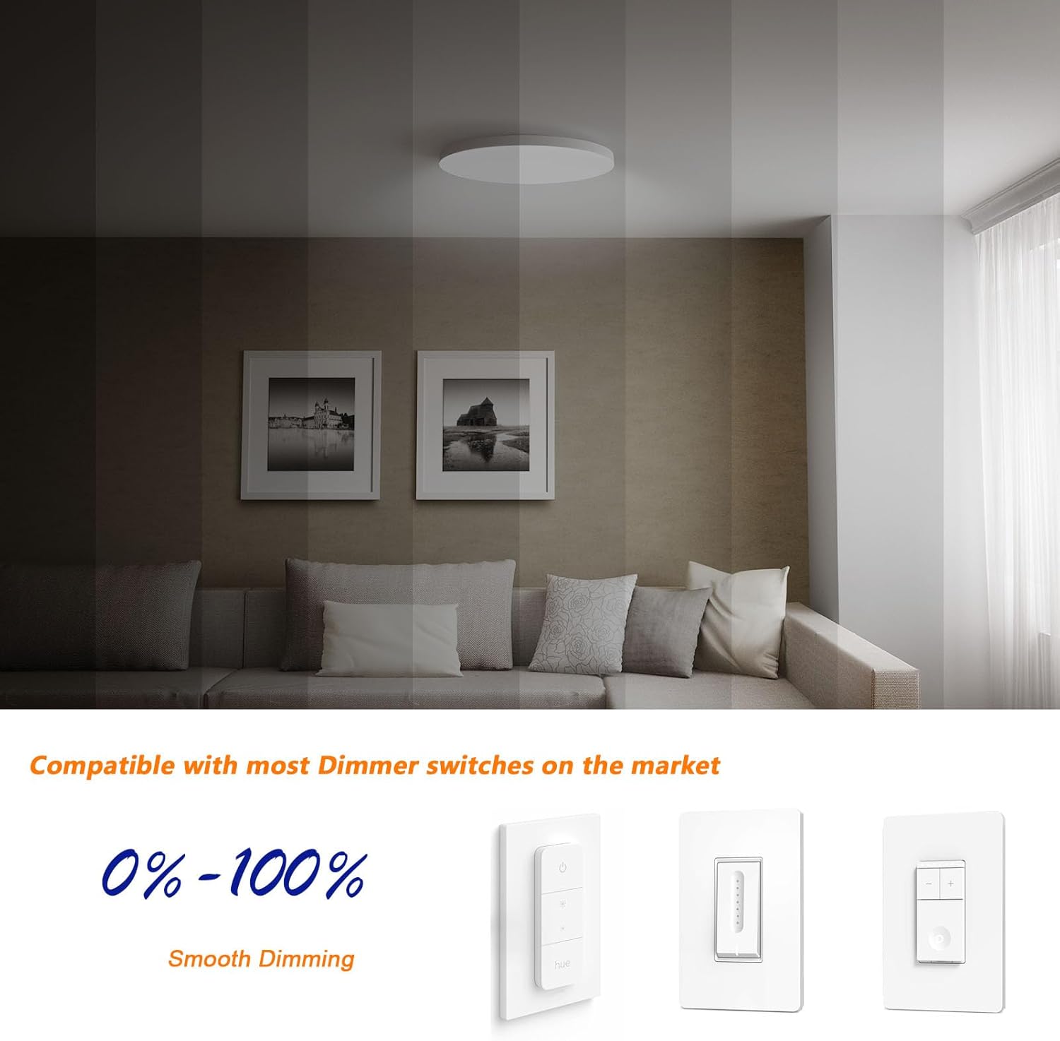 Siomen Paquete de 1 unidad de 3.93 pulgadas 18 W, 120 V, 1800 lúmenes, 3CCT 300045006000K CRI92, motor de luz LED, módulo de PCB LED, kit de
