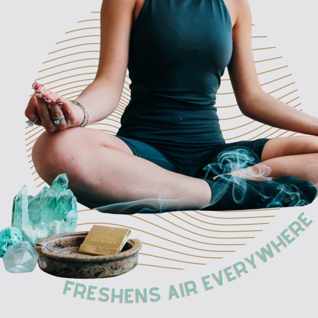 Set de 16 cajas con fósforos de incienso – Una caja de cada uno de los aromas disponibles