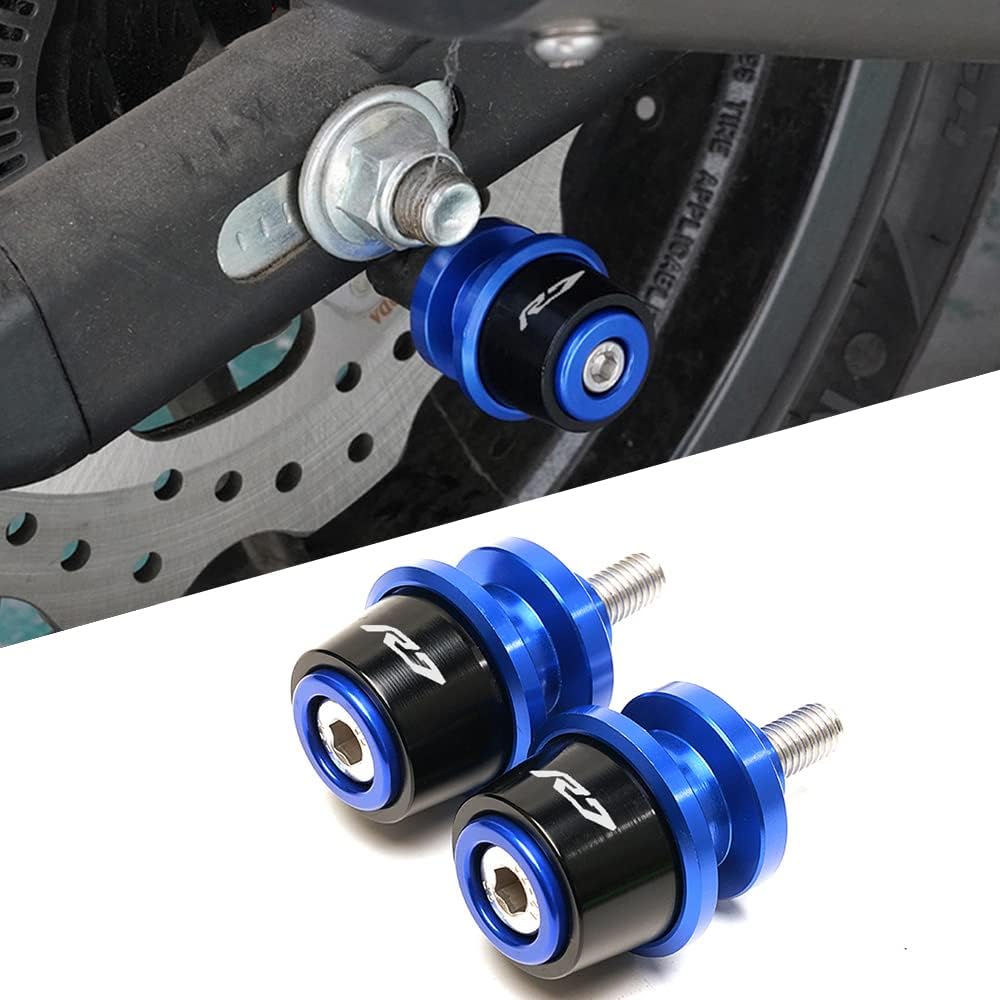 For R7 YZFR7 YZF R7 R 7 2021 2022 Motorcycle Accessories CNC Aluminum 6mm Swingarm Spools Slider Stand Screws