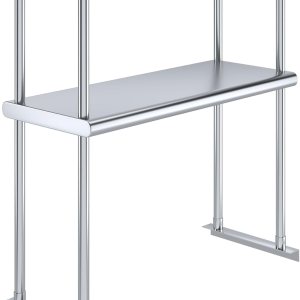 AmGood Estante Doble Acero Inoxidable NSF – Muchos (30″ Largo x 12″ Profundo) AmGood Estante Doble Acero Inoxidable NSF – Muchos (30″ Largo x 12″ Profundo)