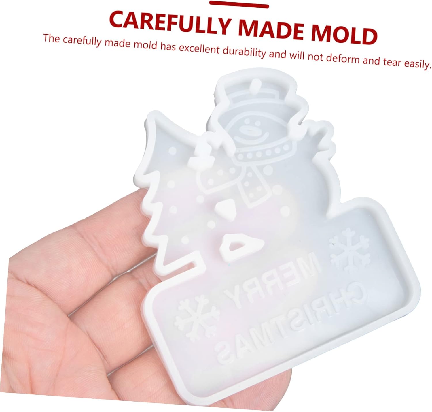 ABOOFAN 5 Sets Wind Chime Epoxy Mold Silicone Molds for Resin Epoxy Pendant Molds Christmas Ornament Silicone Molds Christmas Ornament Making Molds
