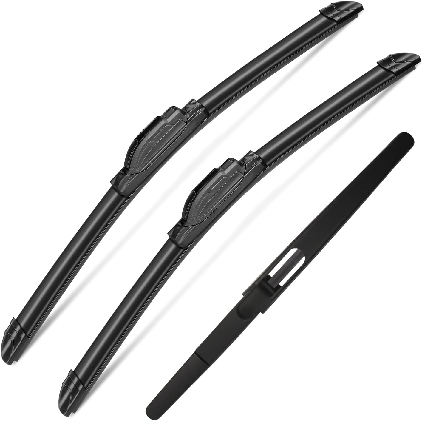 Juego de 3 limpiaparabrisas para Nissan Rogue 2015-2021, Nissan Pathfinder 2013-2019, repuesto de equipo original, 26 pulgadas, 17 pulgadas, 12