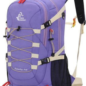 Bseash Mochila de senderismo impermeable de 40L con cubierta de lluvia, bolsa de viaje deportiva al aire libre Daypack para acampar, escalada, Bseash Mochila de senderismo impermeable de 40L con cubierta de lluvia, bolsa de viaje deportiva al aire libre Daypack para acampar, escalada,