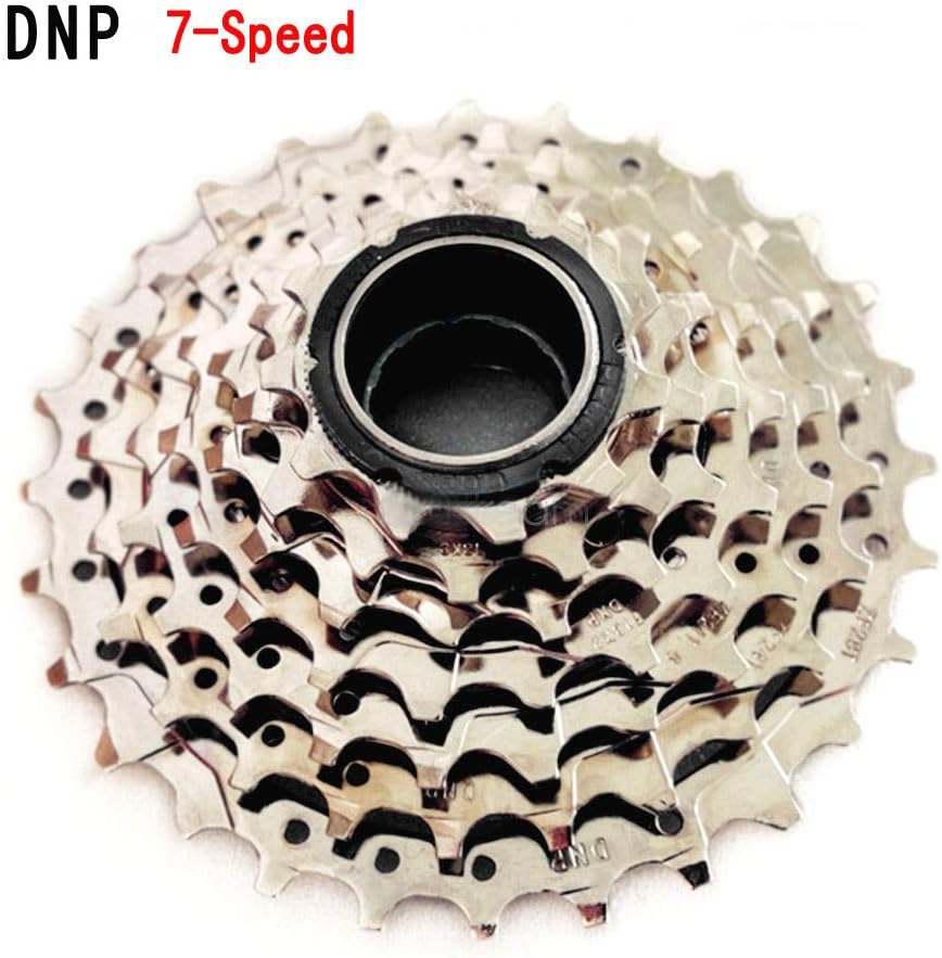 Newsmarts DNP 7-Speed – Placa de níquel para bicicleta MTB con rueda libre (11-28T) para sistema MicroShift