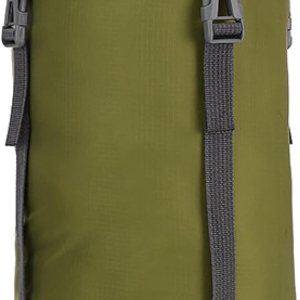 TRIWONDER Saco de compresión de nailon para artículos de compresión, saco de dormir, bolsa de dormir con solapa para el polvo para mochileros, TRIWONDER Saco de compresión de nailon para artículos de compresión, saco de dormir, bolsa de dormir con solapa para el polvo para mochileros,