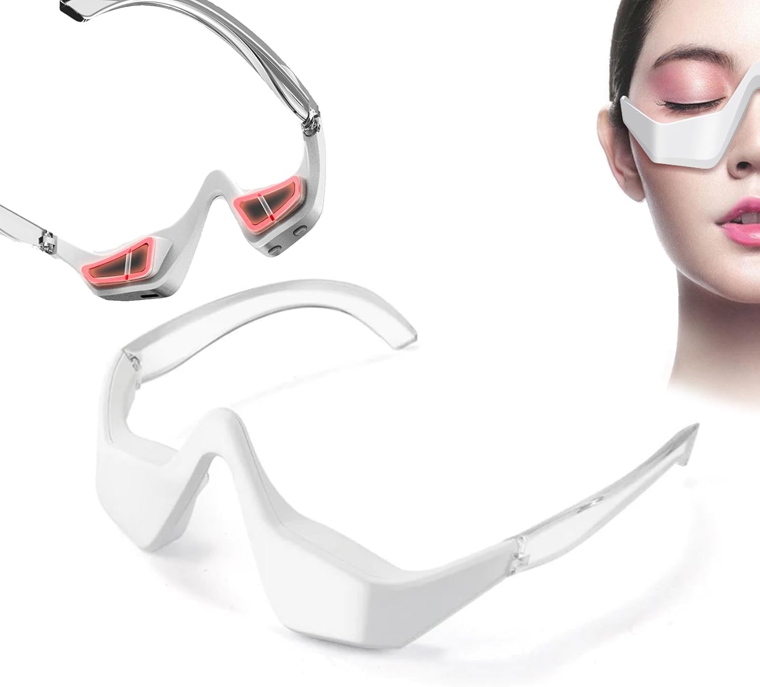 Unwind – Eye Beauty Pro, masajeador de ojos con vibración para belleza ocular, dispositivo de cuidado de ojos de tono firme, para fatiga ocular,