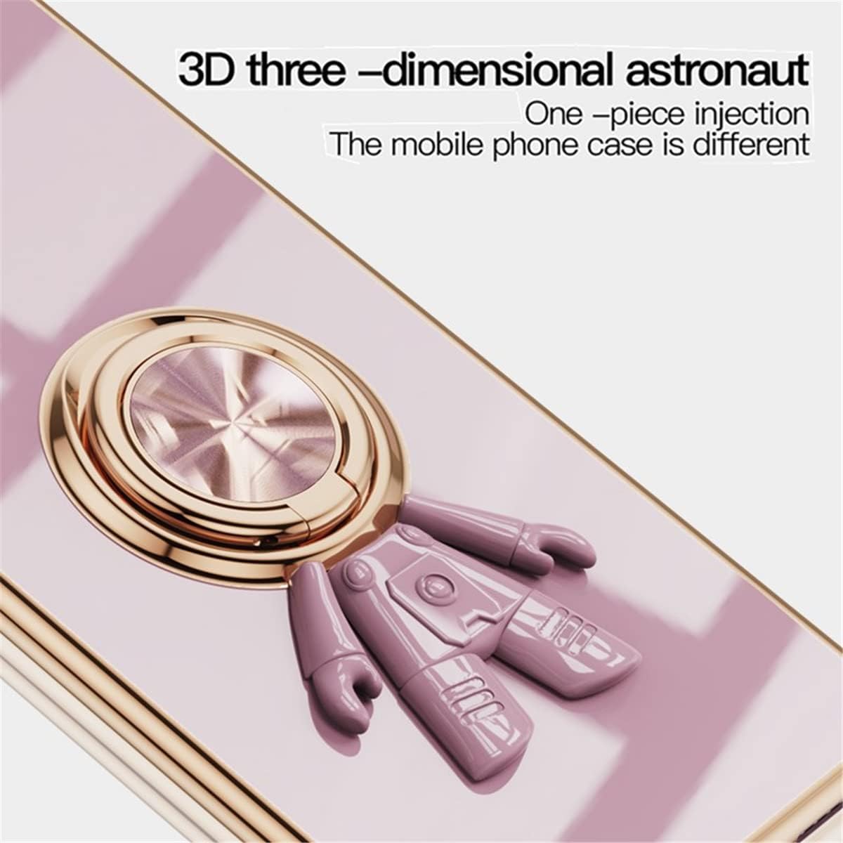 Funda brillante compatible con Huawei Mate 20 Pro, anillo magnético de silicona con soporte integrado, cubierta protectora de cuerpo completo a