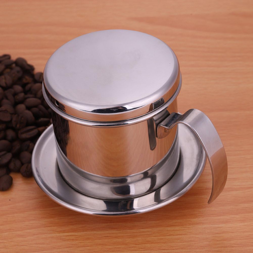 Filtro de café vietnamita, filtro de goteo de café vietnamita, cafetera vietnamita, cafetera de una sola porción, filtro de infusor de café manual,