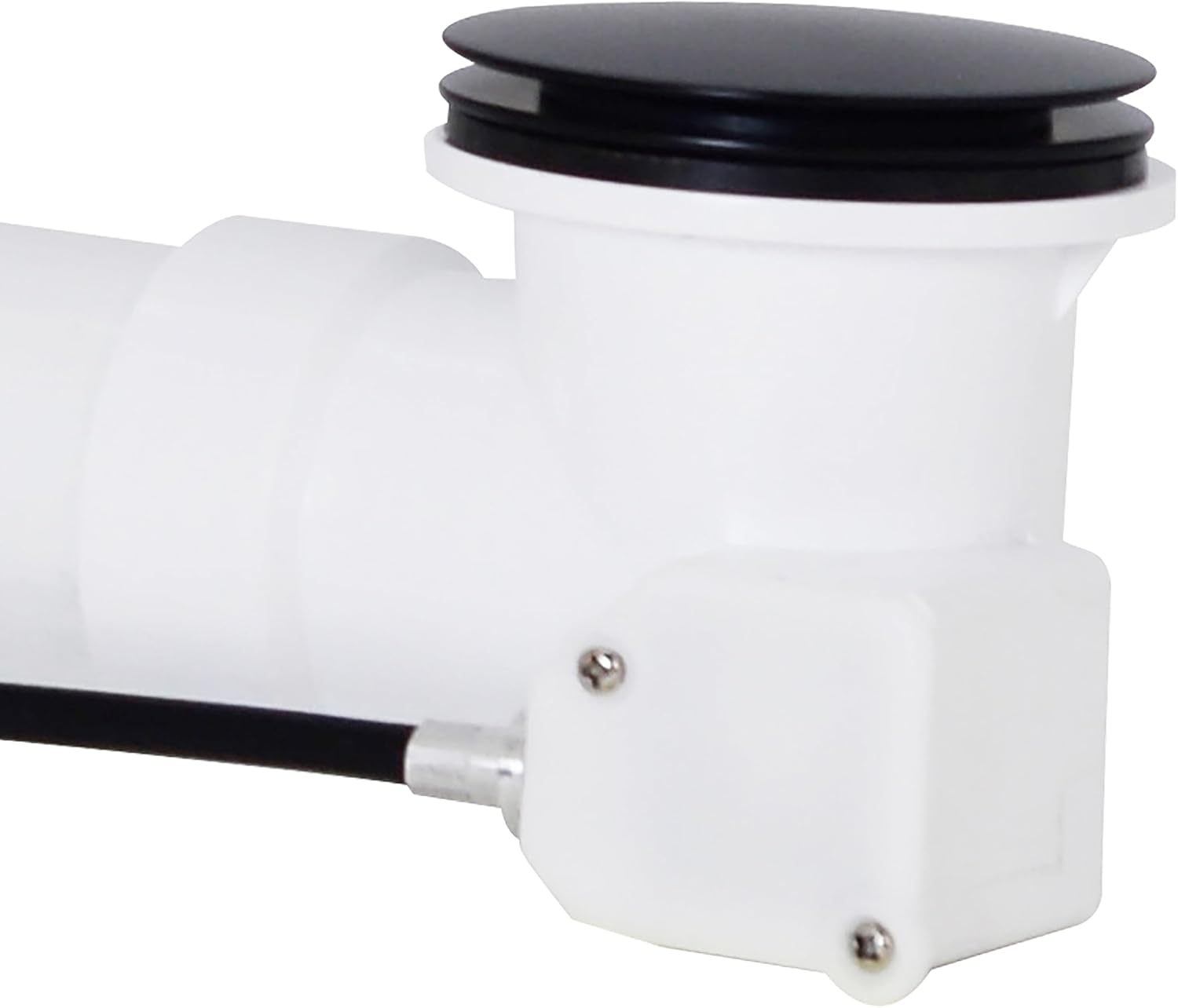 Westbrass D50RE-62 – Moldura de repuesto de 1-12 pulgadas para ensamblajes de desagüe de baño de accionamiento por cable, 1 paquete, negro mate