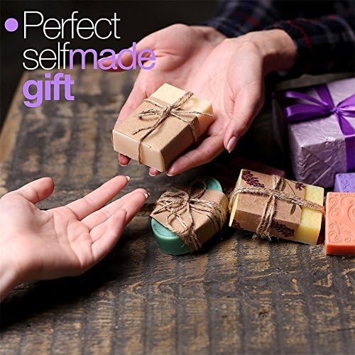YSCEN – Moldes de silicona para jabón, moldes de silicona para manualidades, moldes de jabón hechos a mano, suministros para hacer jabón