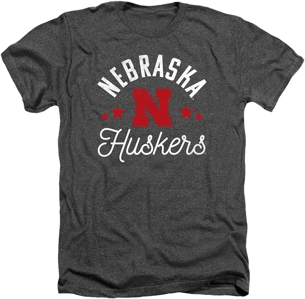 University of Nebraska Colección oficial de camisetas unisex para adultos