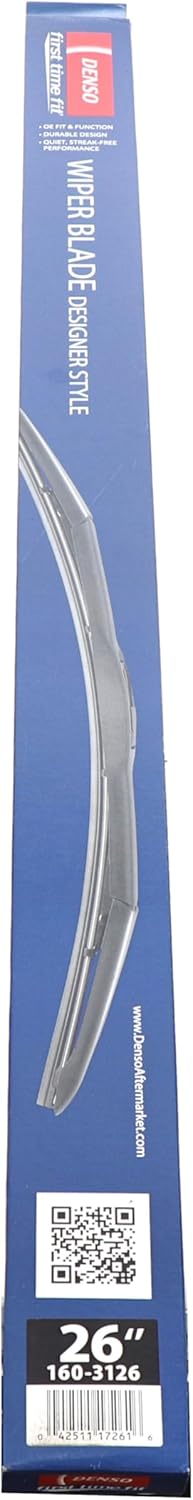 Denso 160-3126 escobilla de limpiaparabrisas de bajo perfil, estilo OEM, 26 pulgadas, 1 unidad