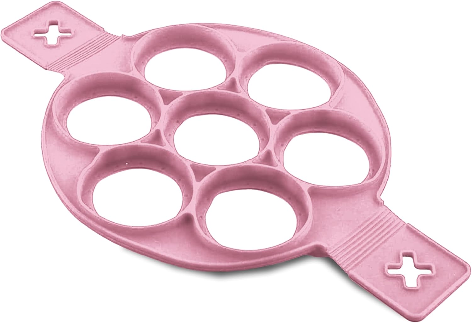 Molde de silicona antiadherente para panqueques  Molde para panqueques de 7 círculos  Molde de silicona para panqueques  Anillos de silicona para