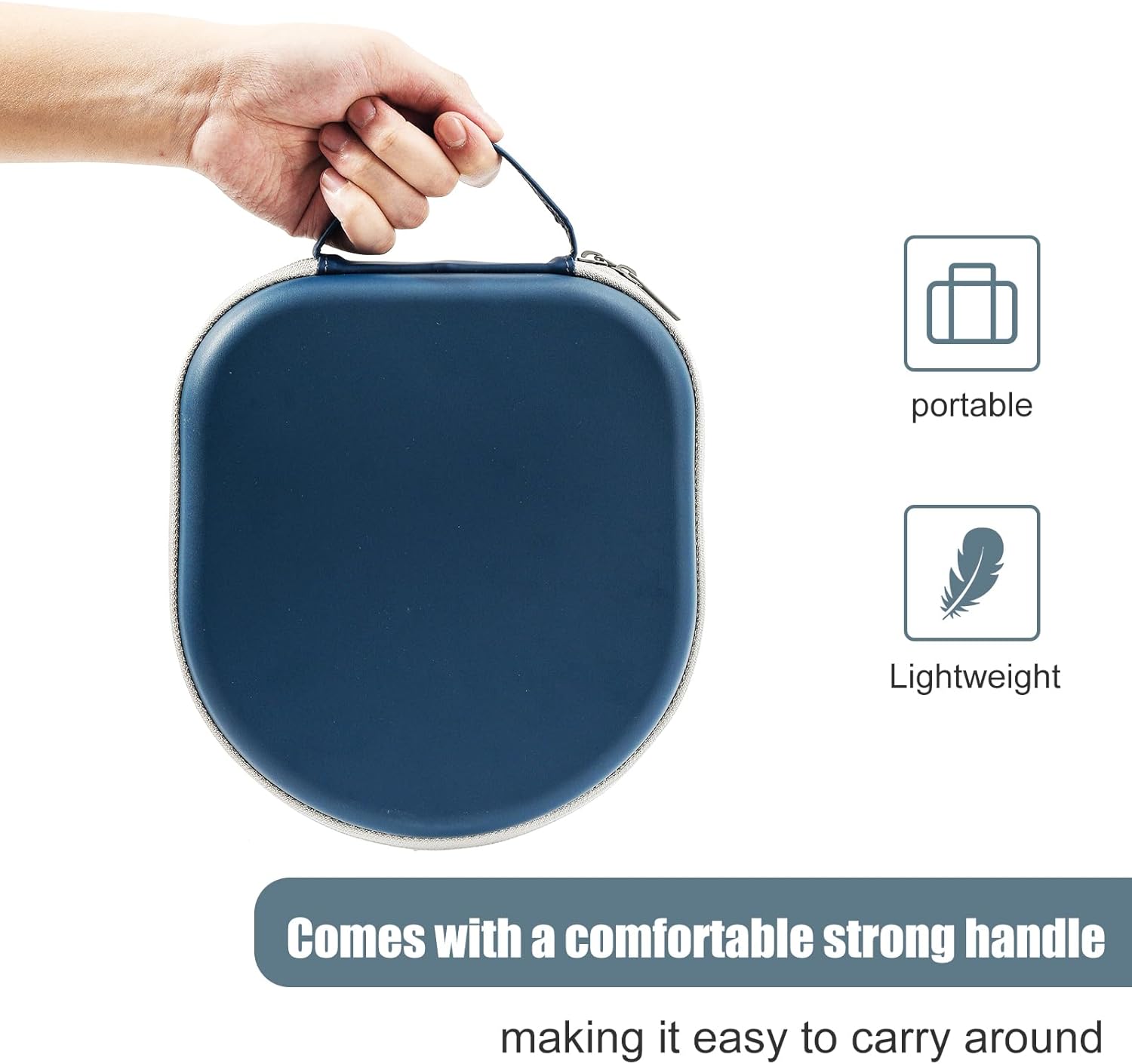 ProCase Funda rígida para auriculares inalámbricos Sony WH1000XM5WH1000XM4WHXB910N WHCH710N WHXB900N Bose 700QC35 II con cancelación de ruido, bolsa