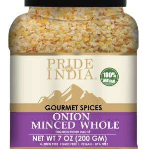 Pride of India – Cebolla picada de 7 onzas (7.05 oz) – Cebolla fresca lista para usar – Ingrediente de sabor dulce y salado que ahorra tiempo, Pride of India – Cebolla picada de 7 onzas (7.05 oz) – Cebolla fresca lista para usar – Ingrediente de sabor dulce y salado que ahorra tiempo,