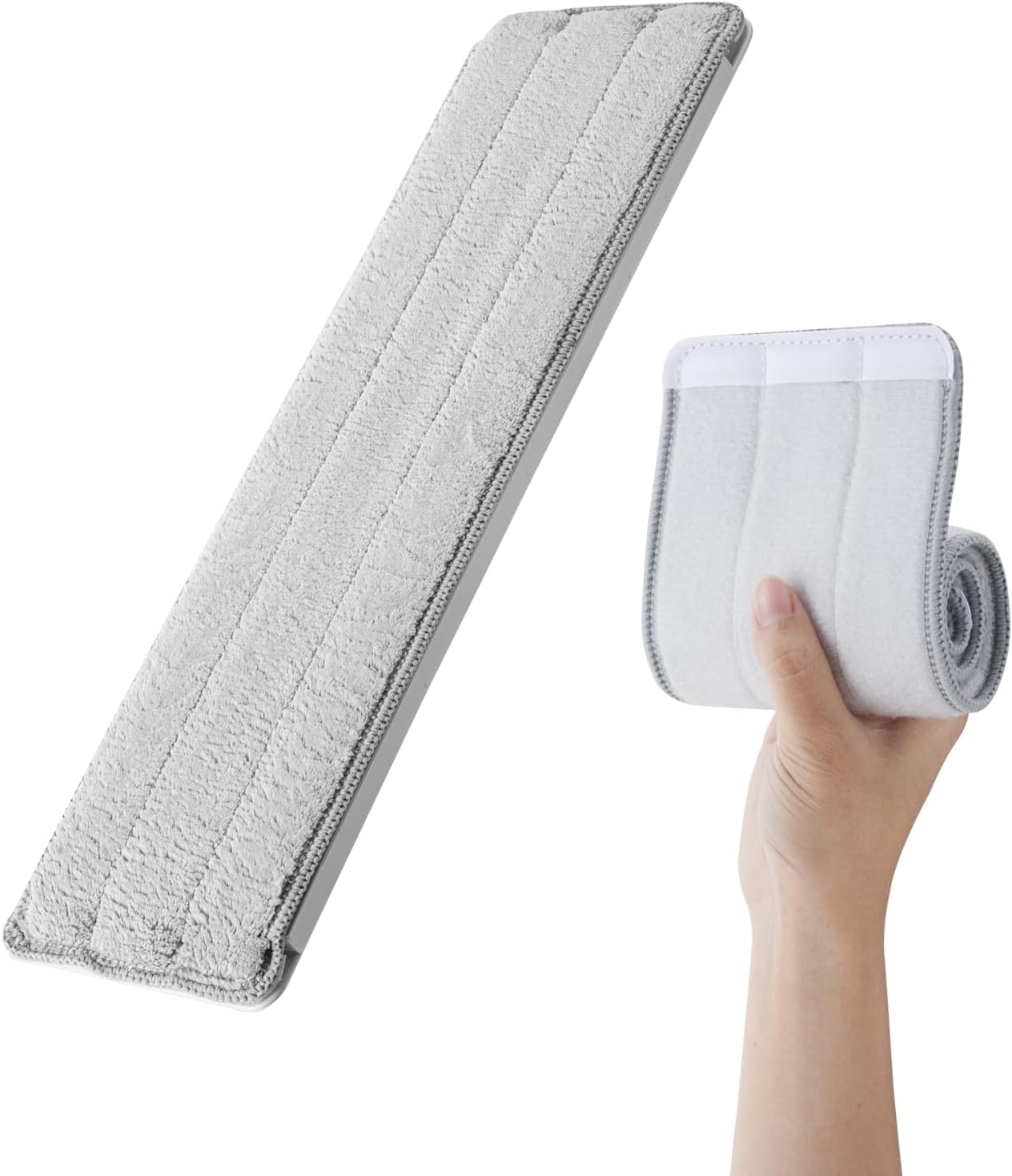 Trapeador de piso, mopas de microfibra de 16.5 in, mopas para limpieza de pisos, herramientas de limpieza, trapeador para polvo, fregona húmeda,