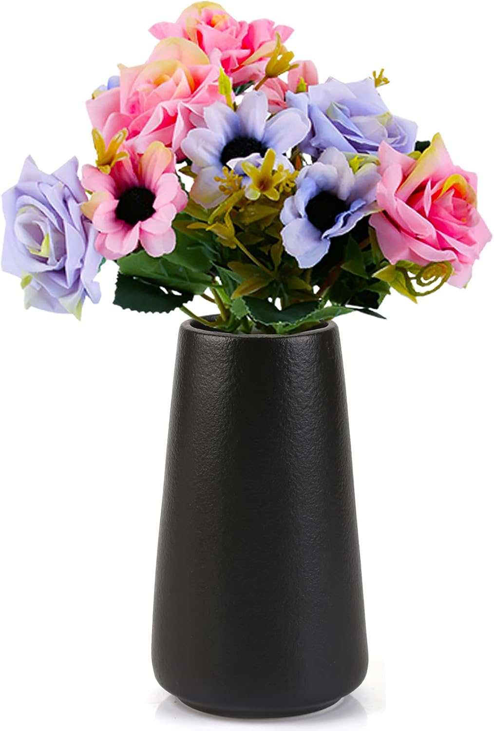 Jarrón simple para flores y plantas, jarrones mate para estante de mesa moderno, decoración del hogar, decoración bohemia de boda, jarrón de
