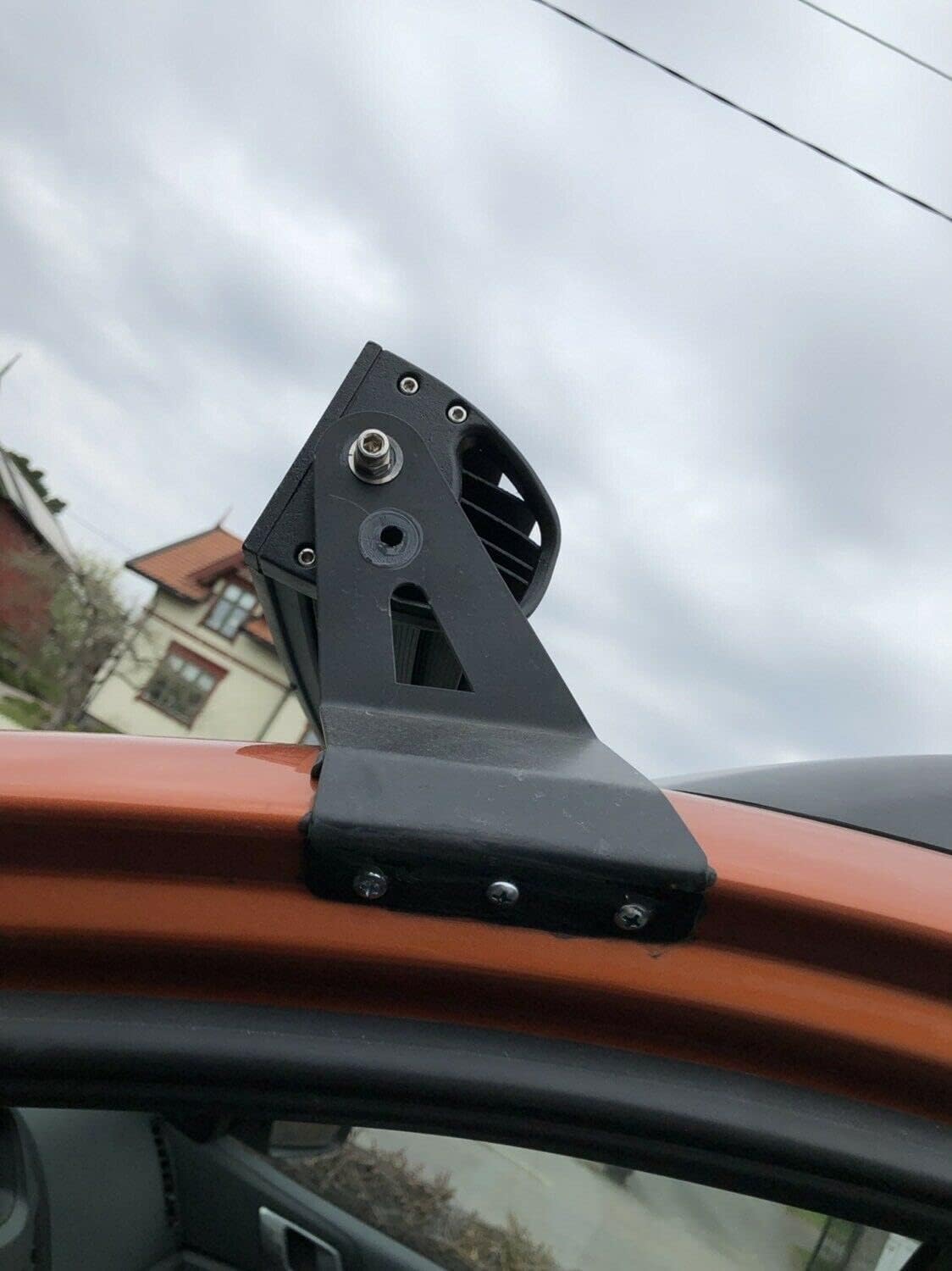 Soporte de metal para montaje en techo para Ford Ranger 1993 2011 para 50 ” Barra de luz LED curvada Parabrisas delantero