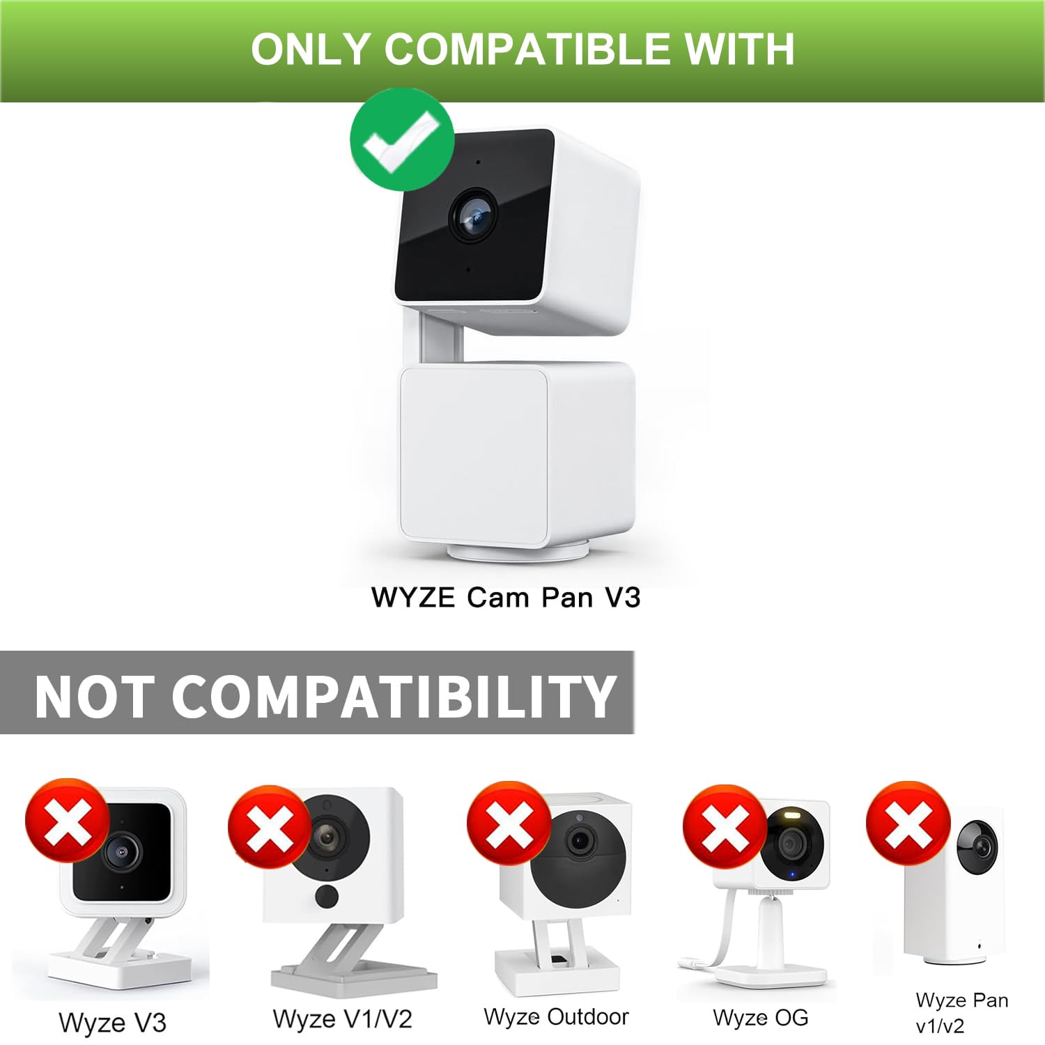 Paquete de 2 cables de extensión micro USB en forma de L compatibles con WYZE Cam Pan V3, cable de carga de extensión de 90 grados de 10 pies3M,