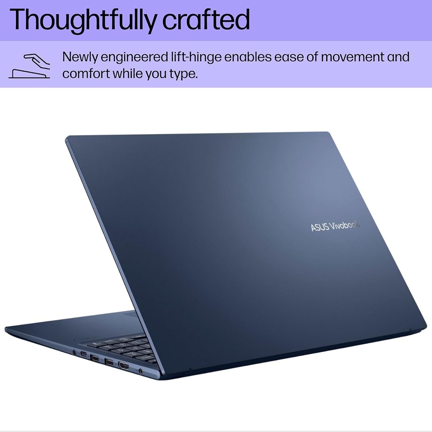 ASUS Laptop Vivobook 2023, pantalla HD de 16 pulgadas, AMD Ryzen 7 5800HS (8 núcleos, Beats i7-1195G7), 12 GB de RAM, 512 GB SSD, gráficos AMD