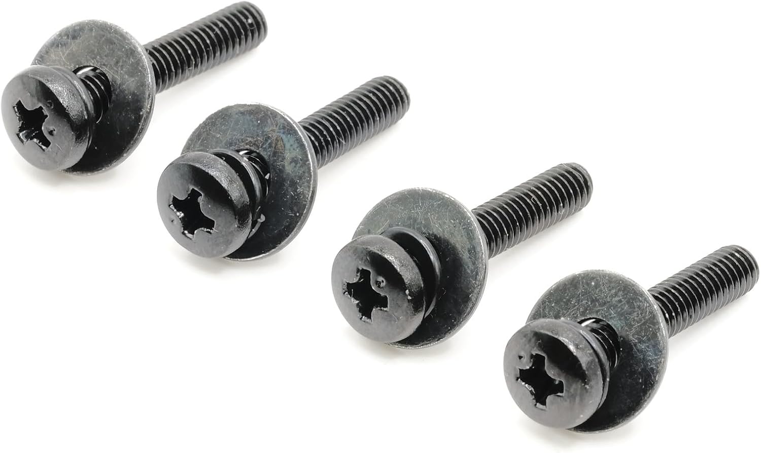 Tornillos de montaje en pared M4 compatibles con instalaciones Samsung de 0.748-0.866 in (paso de 0.049 in)