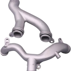 HIIMARKLIF Tubo refrigerante de aluminio Salida de agua, termostato colector cruzado superior apto para Jaguar Land Rover Range Rover Motor HIIMARKLIF Tubo refrigerante de aluminio Salida de agua, termostato colector cruzado superior apto para Jaguar Land Rover Range Rover Motor