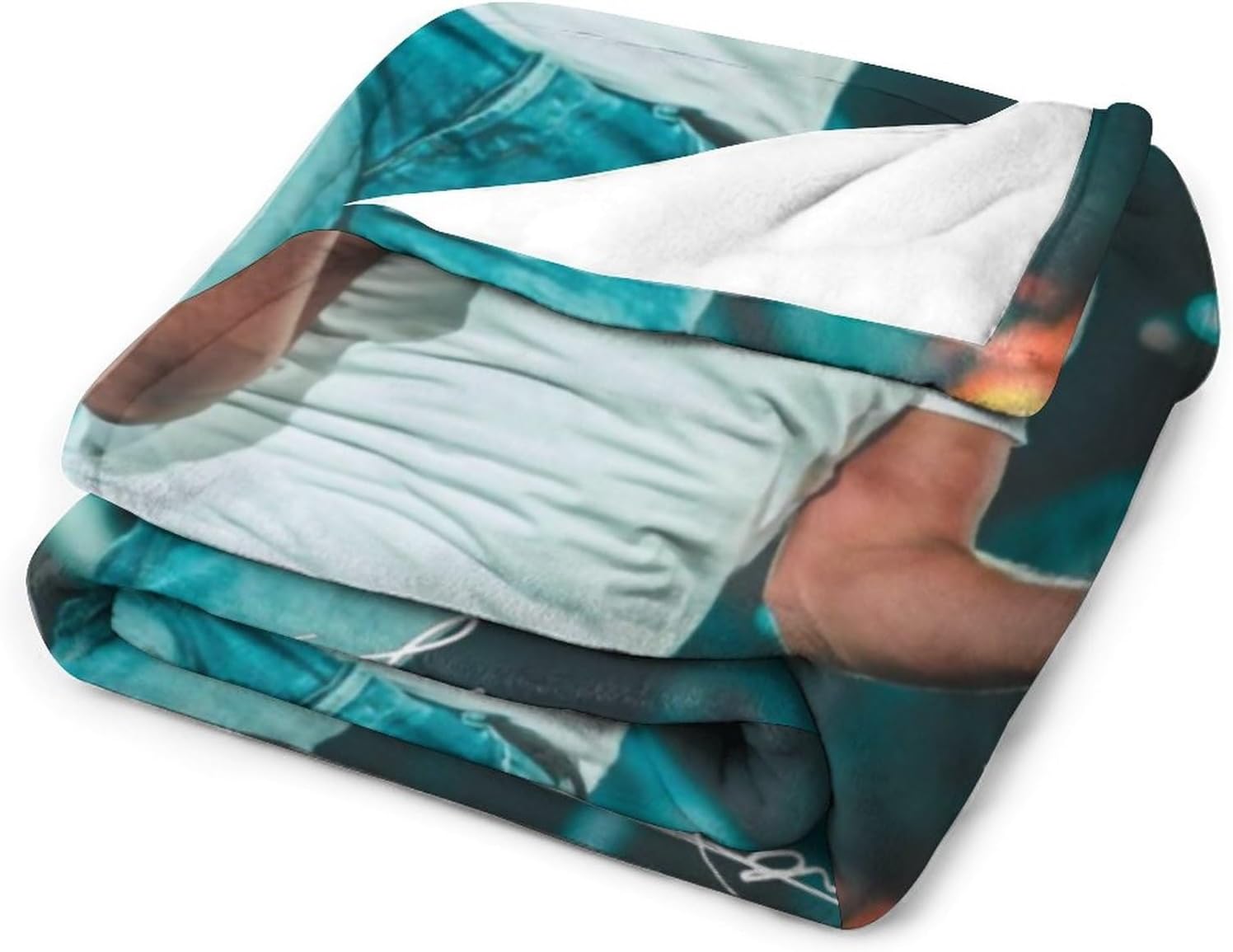 Village Singer – Manta de franela antibolitas, suave para sofá cama, sala de estar, mantas de franela para sillas, sofás, dormitorios (tamaño  50 x