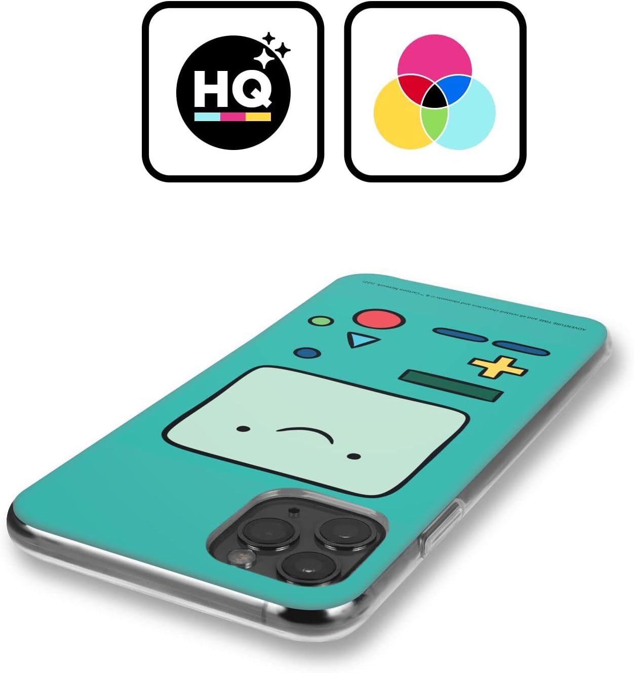 Head Case Designs Funda de gel suave con licencia oficial de Adventure Time BMO Graphics compatible con Apple iPhone 13 Mini