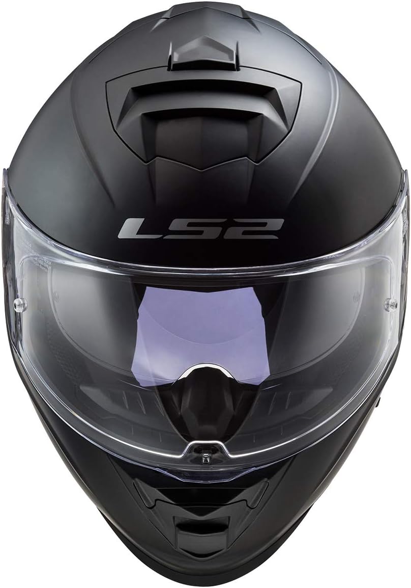 LS2 Helmets Assault – Casco integral para motocicleta con visera solar