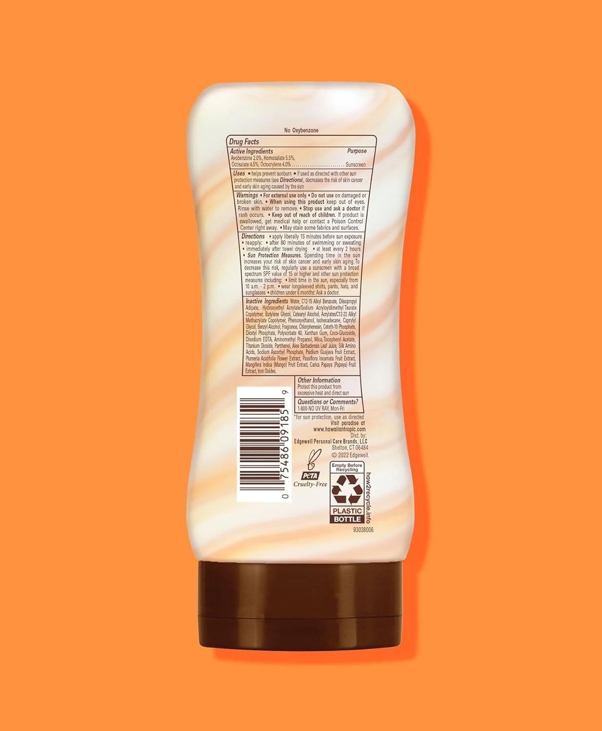 Hawaiian Tropic Loción de hidratación sin peso SPF 30 y Hawaiian Tropic Sheer Touch Protector solar facial suero facial SPF 30 paquete combinado