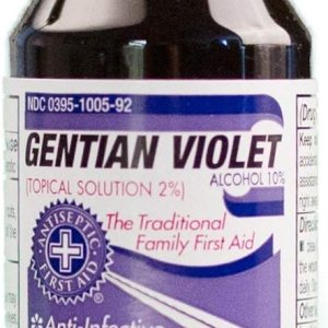 GENTIAN VIOLET SOL 2% ***HUM Tamaño 2 onzas El embalaje puede variar GENTIAN VIOLET SOL 2% ***HUM Tamaño 2 onzas El embalaje puede variar