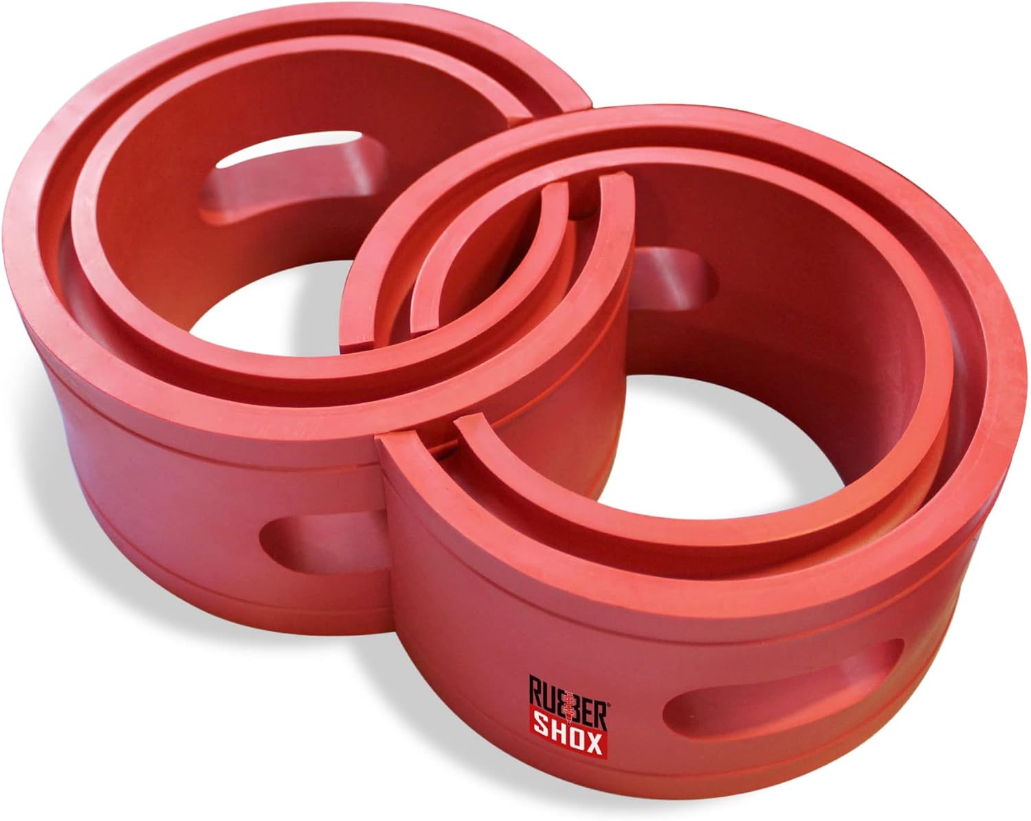 EE. UU. RubberShox – Kit universal de amortiguador de resorte helicoidal y suspensión automotriz de la serie DuraTPE para mejorar el rendimiento y