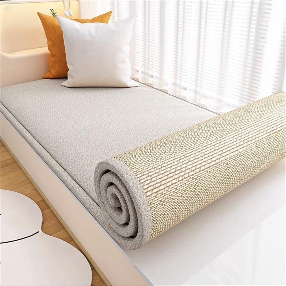 Tapete de tamaño personalizado para sofá, funda para ventana de bahía, tapete para el alféizar de la ventana, tapete de asiento de banco, tapete de