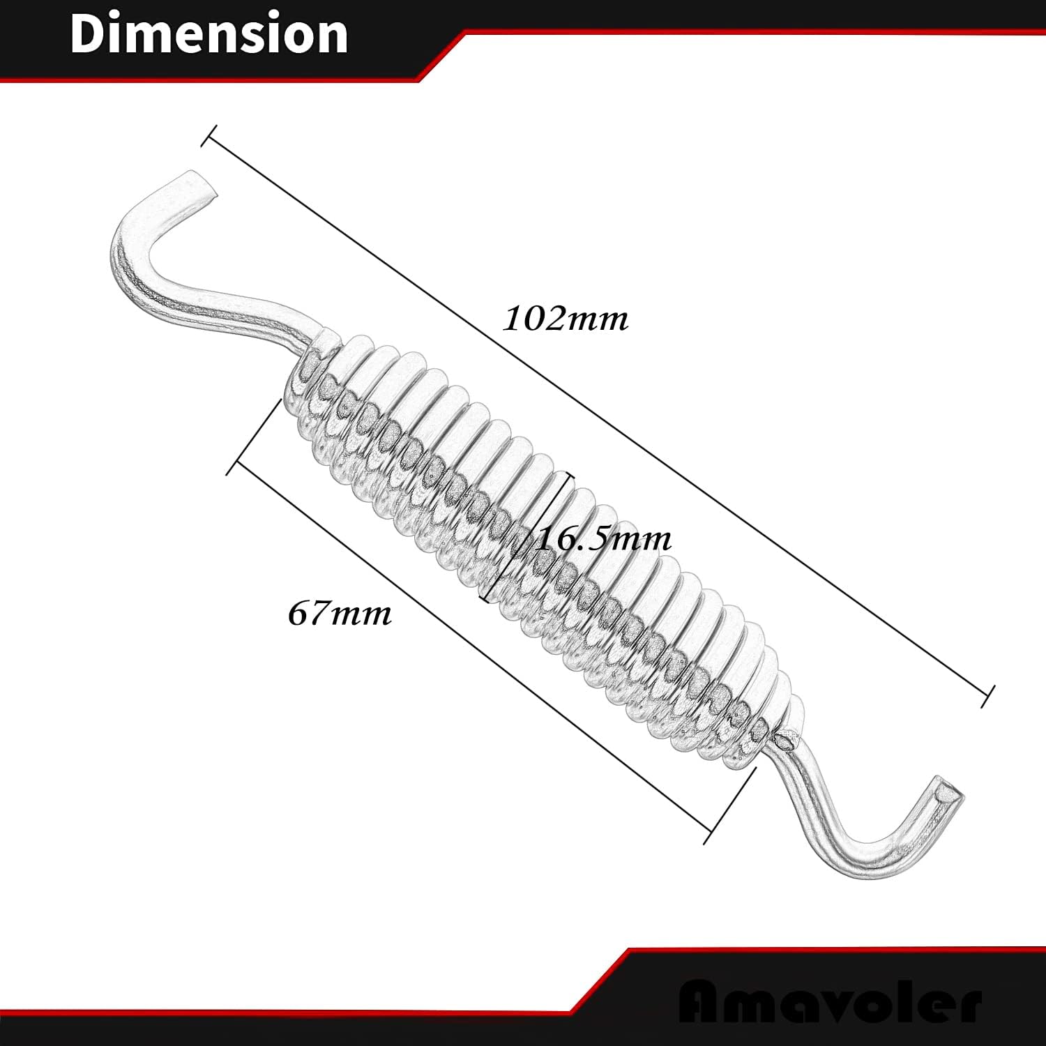 Soporte cromado de 3.7 pulgadas para Harley Sportster Softail Super Glide Touring (2 piezas cromadas)