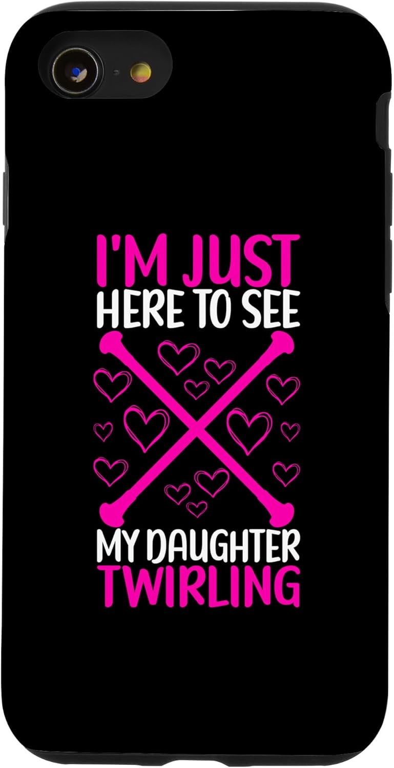 iPhone SE (2020)  7  8 Baton Twirling Mom Majorette Baton Twirler Case