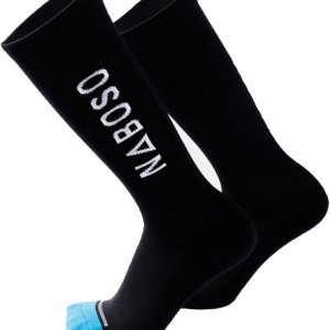 Naboso Calcetines de recuperación de compresión con textura estimulante para recuperación, dolor en las articulaciones, hinchazón, circulación, 1 par Naboso Calcetines de recuperación de compresión con textura estimulante para recuperación, dolor en las articulaciones, hinchazón, circulación, 1 par