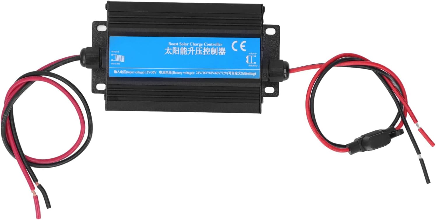 LANTRO JS Controlador de impulso solar 300 W MPPT cargador de vehículo eléctrico para baterías de 24 V 72 V ahorro de energía
