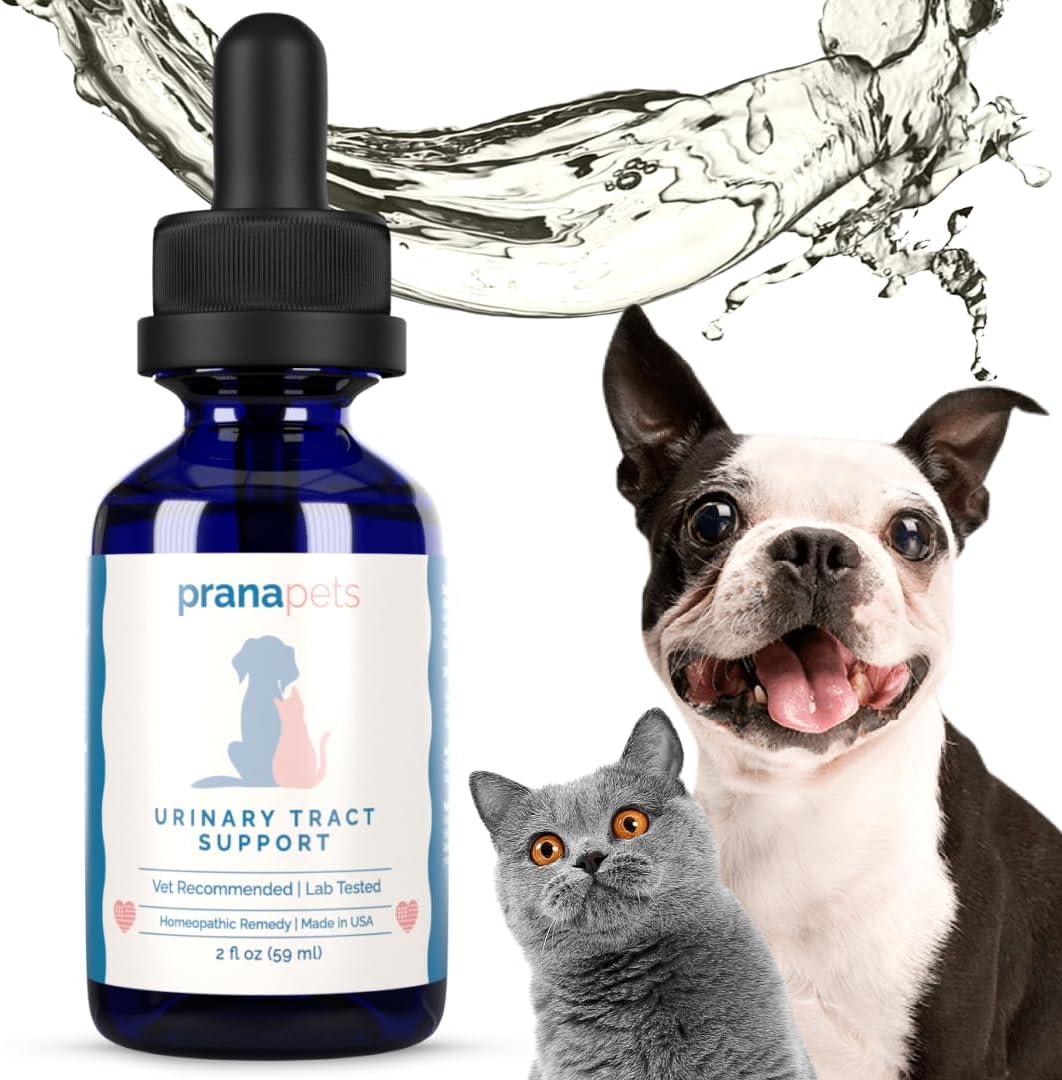 Suplemento líquido de apoyo del tracto urinario para mascotas  Suplemento urinario para perros y gatos  Soporte natural de vejiga para perros y