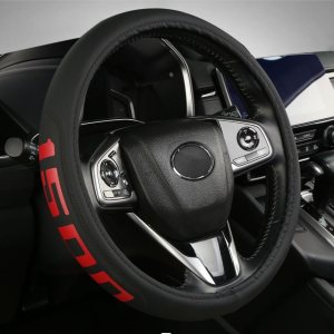 Funda de cuero de microfibra para volante Dodge Ram 1500 Chevy Silverado 1500 1500 15-16.5 pulgadas Funda de cuero de microfibra para volante Dodge Ram 1500 Chevy Silverado 1500 1500 15-16.5 pulgadas