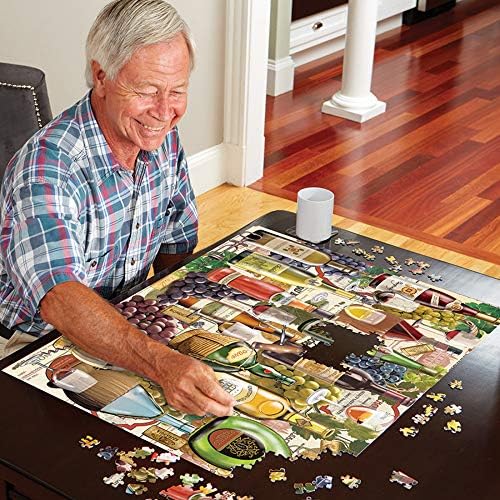 White Mountain Puzzles Mountain Chalet, rompecabezas de 1000 piezas