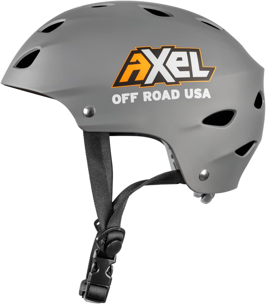 Casco de sendero  Casco súper ligero y ajustable para todoterreno y rastreadores de rocas en un Jeep, UTV, SXS, Buggy (L, gris carbón mate)